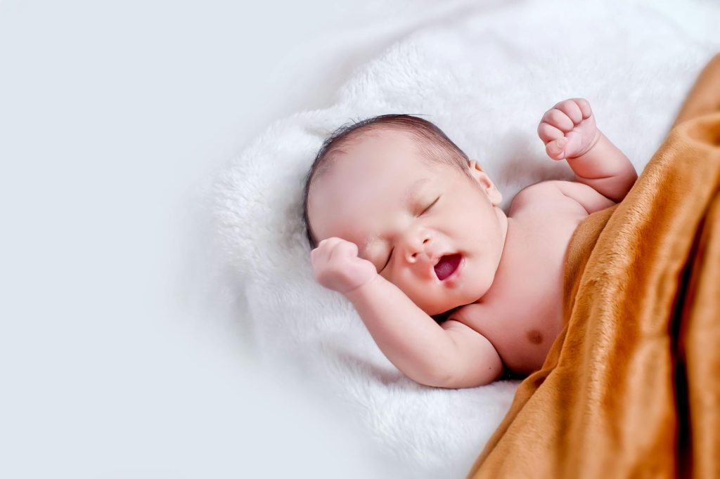baby eerste dag